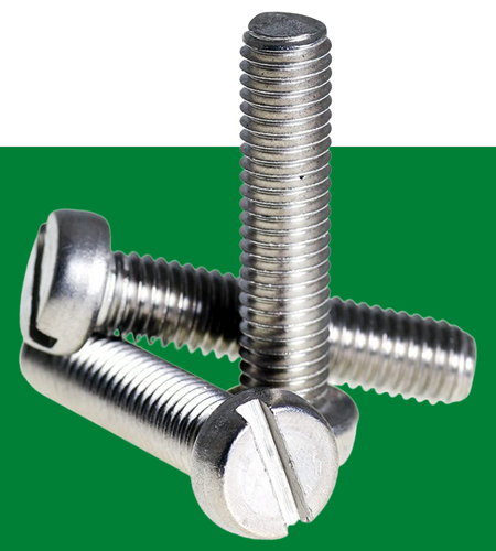 DIN 84 Stainless steel A2 Slotted cheese head Machine Screws from Supreme Screws India