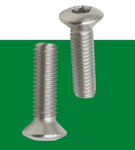 DIN EN ISO 14584 Hexalobular Socket Raised Countersunk Head Screws A2 Machine Screw Stainless steel A2 70 A4 80 from Supreme Screws India